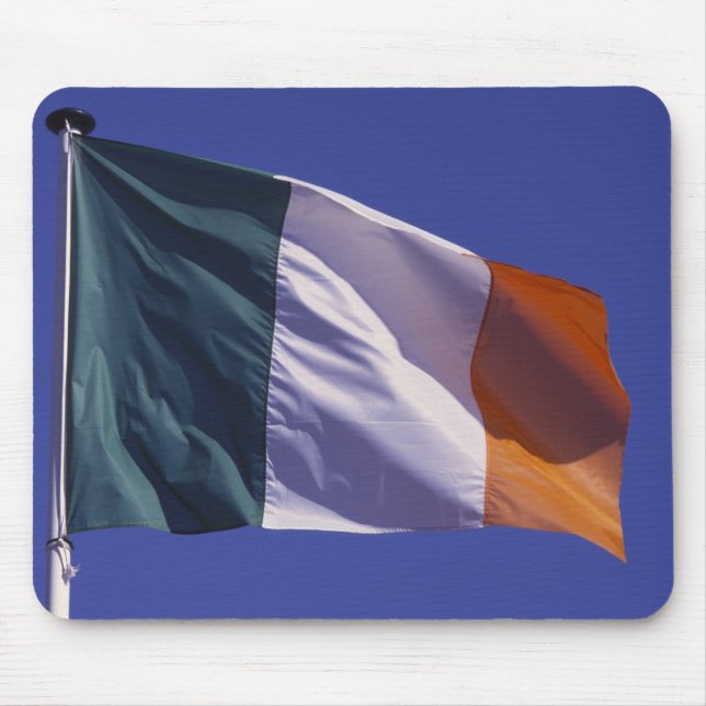 Irish flag mouse pad (Front)