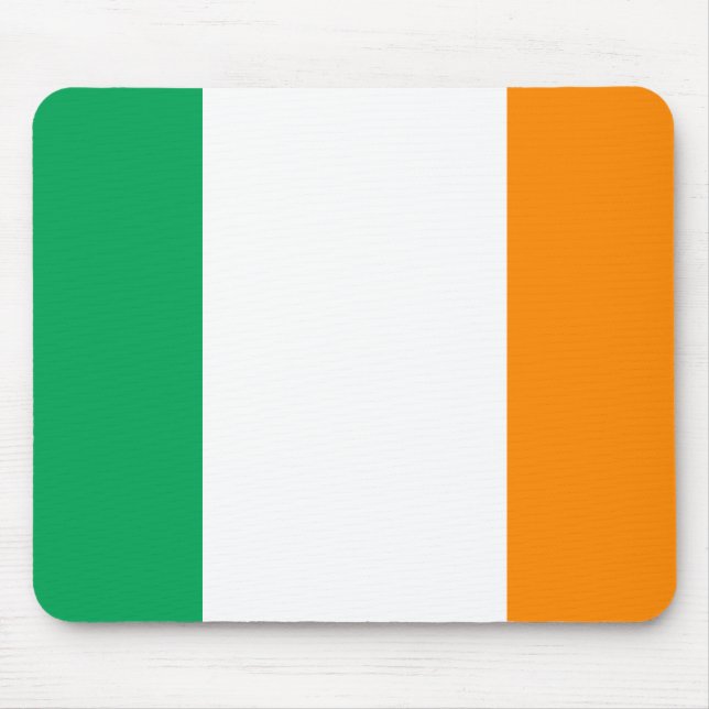 irish flag mouse pad (Front)
