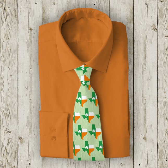 Irish Flag of Texas Tie (Creator Uploaded)