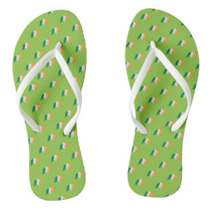 Irish Flag Pattern Thongs