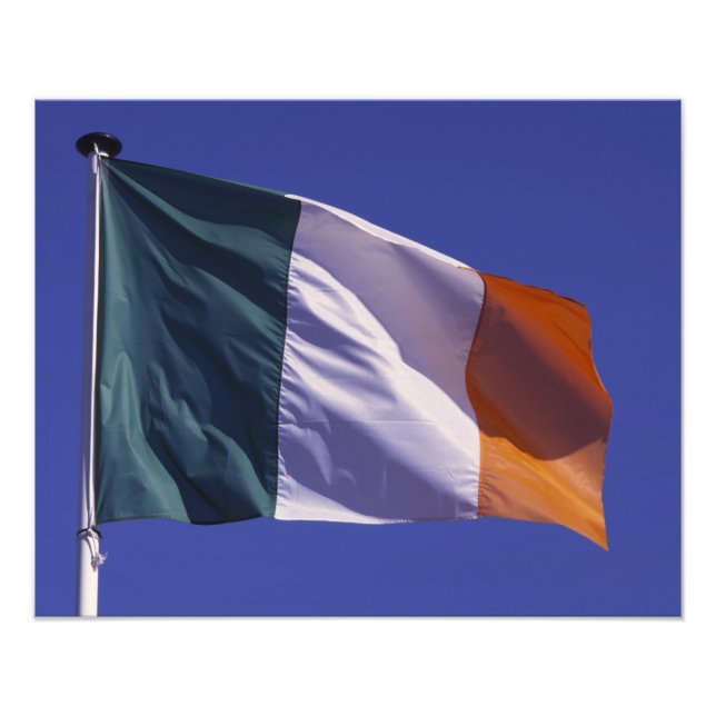 Irish flag photo print (Front)