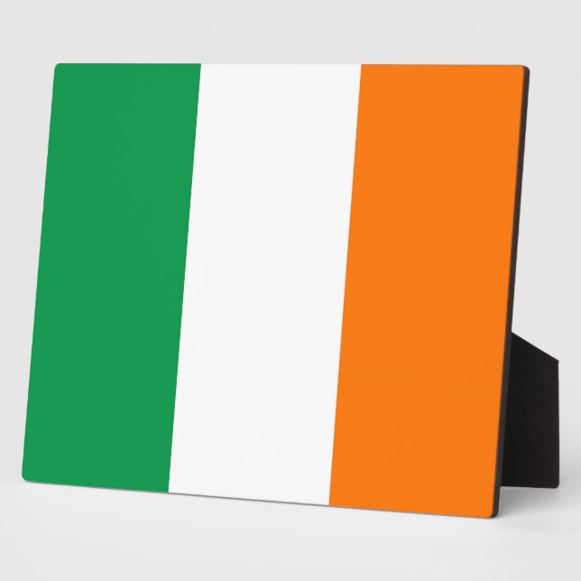 Irish Flag Plaque (Side)