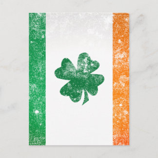 Irish Flag Postcard