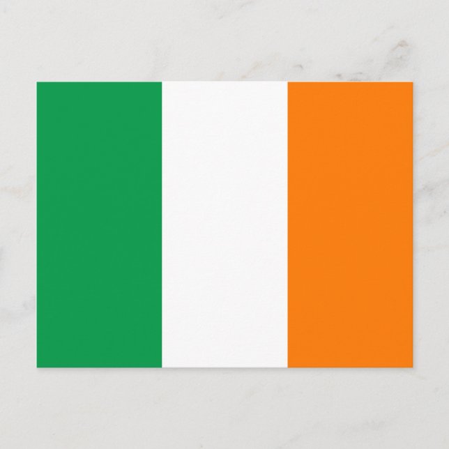 Irish Flag Postcard (Front)