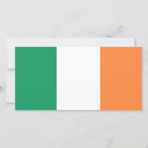 Irish Flag (Republic of Ireland) (ROI) (Eire) Card