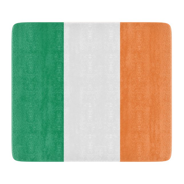 Irish Flag (Republic of Ireland) (ROI) (Eire) Cutting Board (Front)