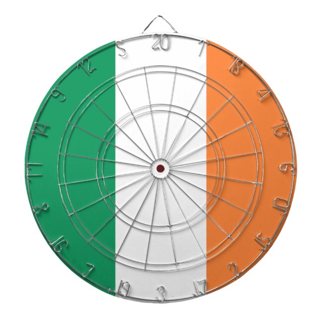Irish Flag (Republic of Ireland) (ROI) (Eire) Dartboard (Front)