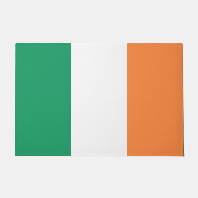 Irish Flag (Republic of Ireland) (ROI) (Eire) Doormat (Front)