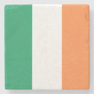Irish Flag (Republic of Ireland) (ROI) (Eire) Stone Coaster