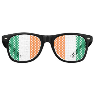 Irish Flag Retro Sunglasses