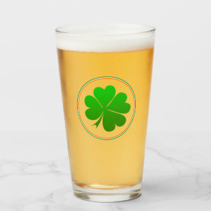 Irish Flag, Shamrock, Ireland party, St Patrick Glass
