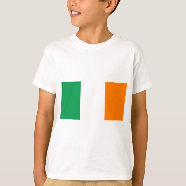 Irish Flag/St Patrick's Day T-Shirt (Front)