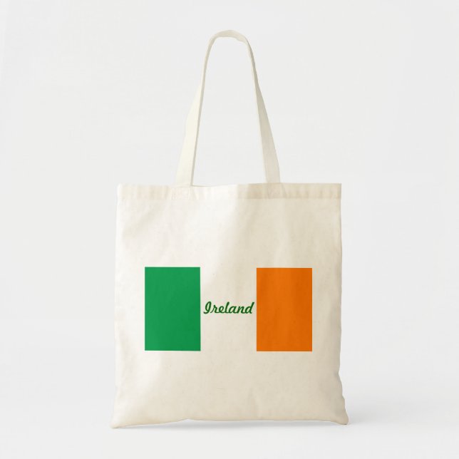 Irish Flag/St Patrick's Day Tote Bag (Front)