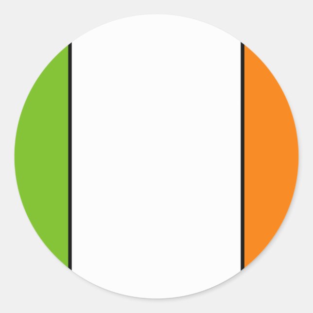 Irish Flag Sticker (Front)