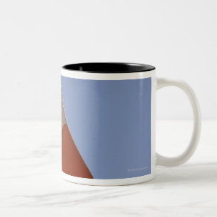 Irish flag Two-Tone coffee mug