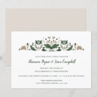 Irish Folk Art | Modern Floral Celtic Wedding