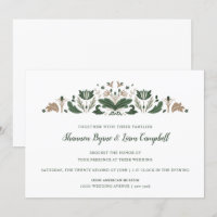 Irish Folk Art | Modern Floral Celtic Wedding