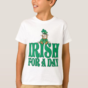 Irish For A Day Leprechaun T-Shirt