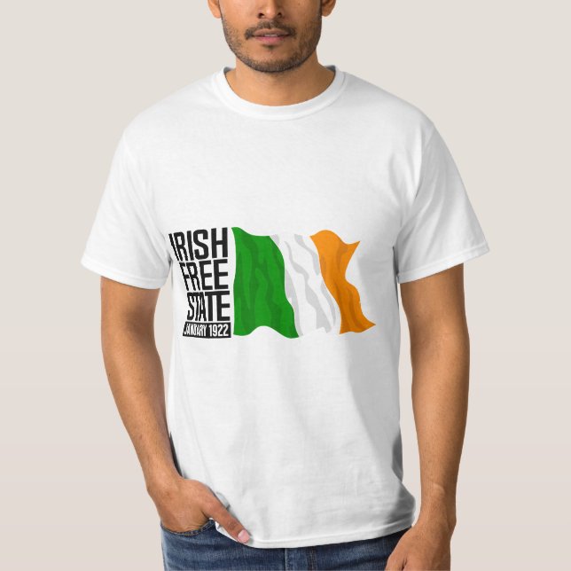 Irish Free State Ireland Flag  T-Shirt (Front)