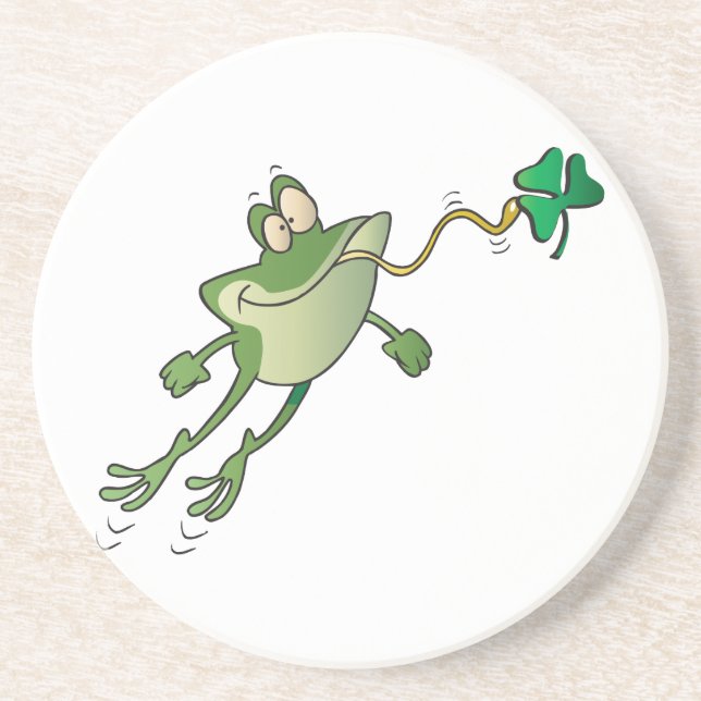 Irish Frog Coaster (Front)