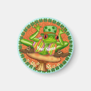Irish Frog  Magnet