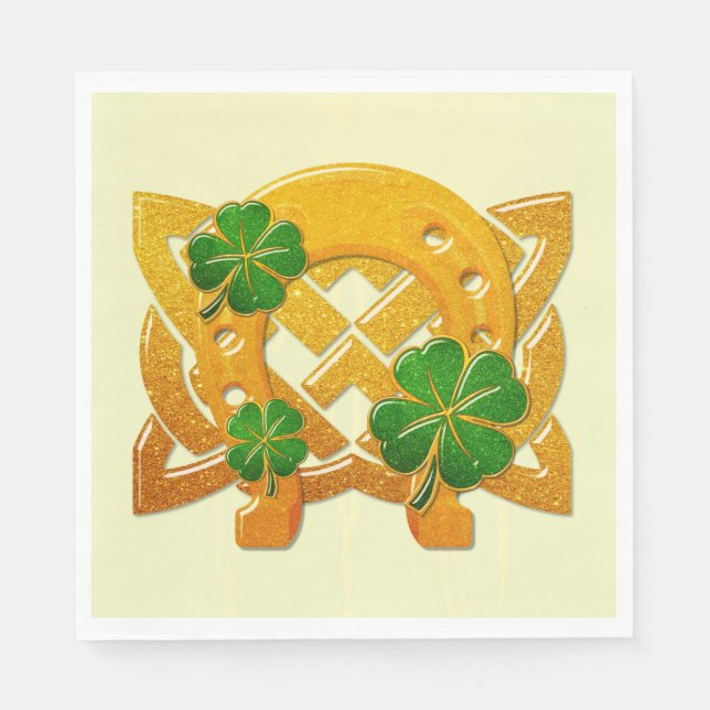 Irish Fun 3D Whimsey  Napkin (Front)