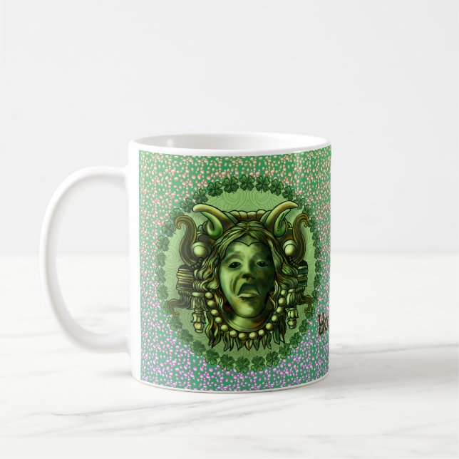 Irish Gargoyle Coffee Mug (Left)