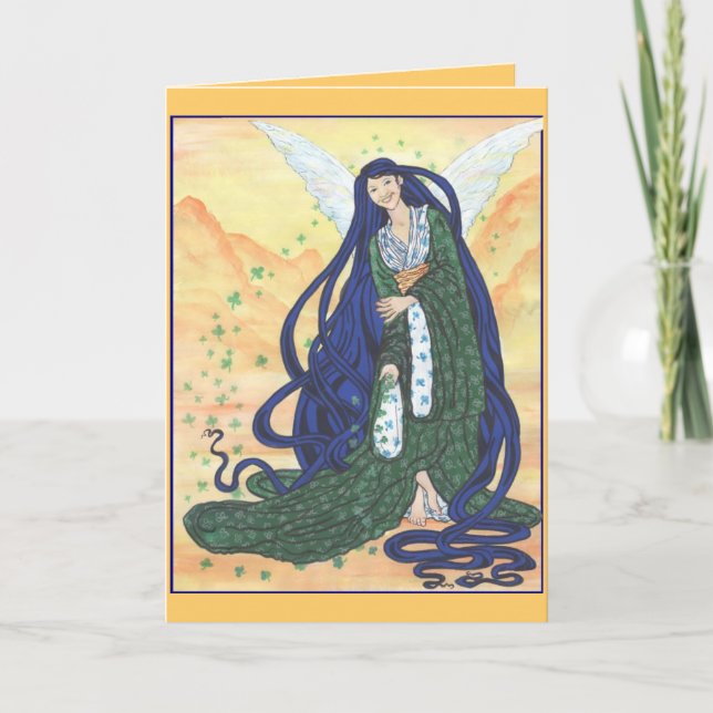Irish Geisha Card (Front)
