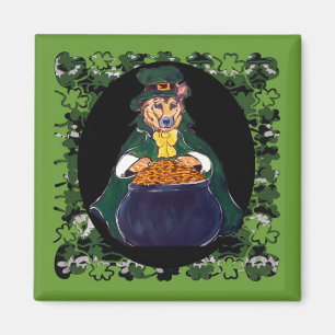 Irish German Shepherd Magnet