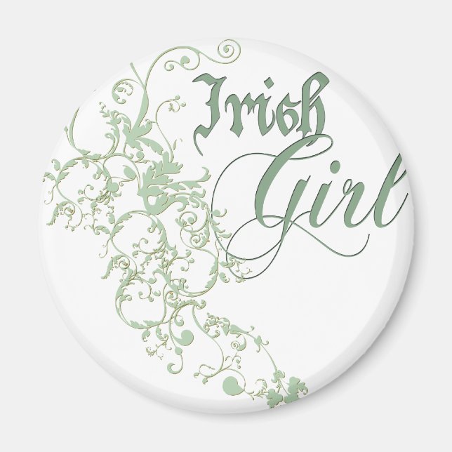 Irish Girl Magnet (Front)