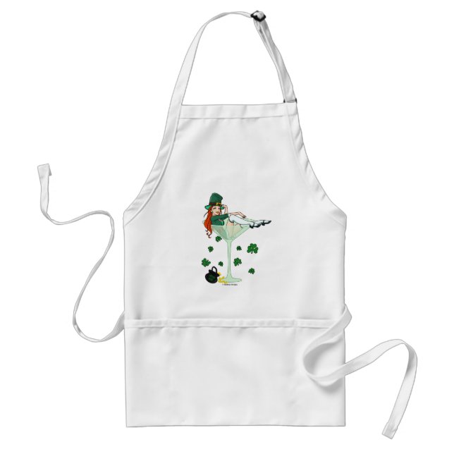 Irish Girl Martini Standard Apron (Front)