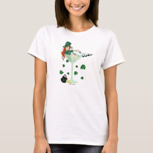 Irish Girl Martini T-Shirt
