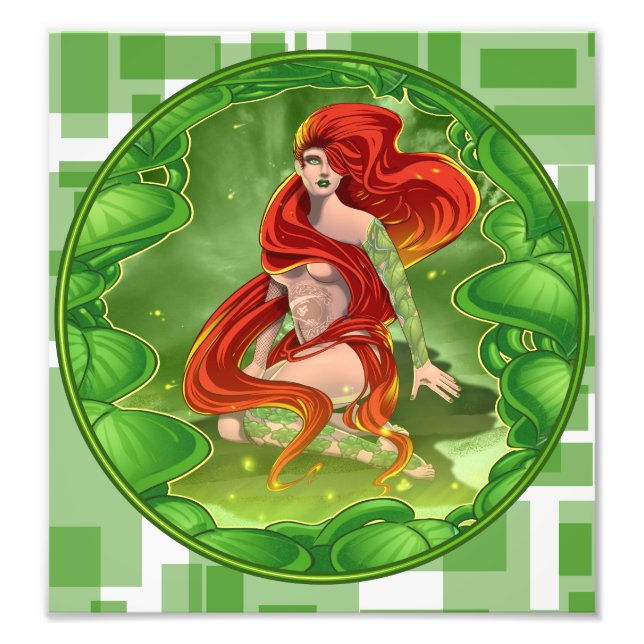 Irish Girl Photo Print (Front)