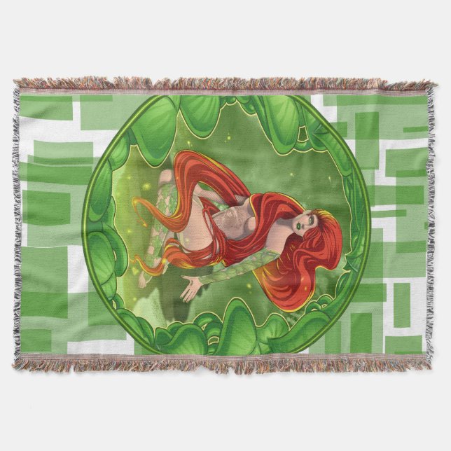 Irish Girl Throw Blanket (Front)