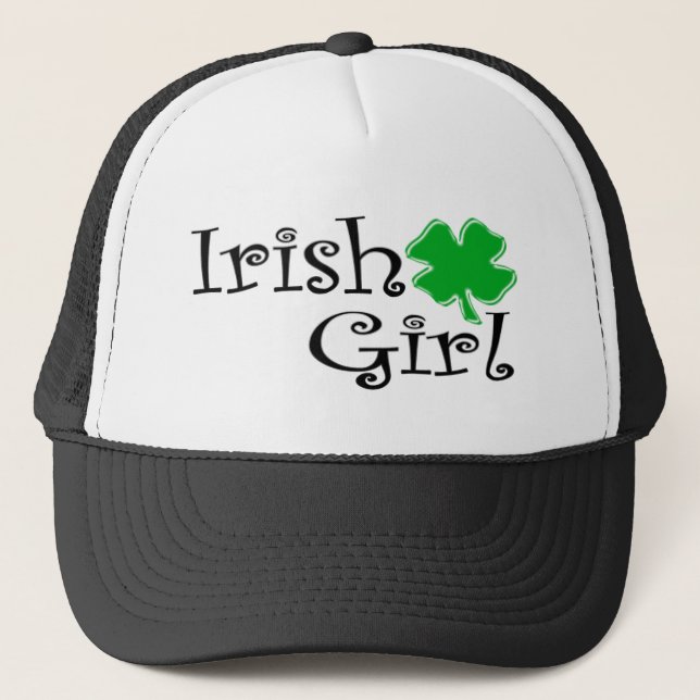Irish Girl Trucker Hat (Front)