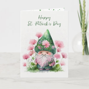 Irish Gnome Card