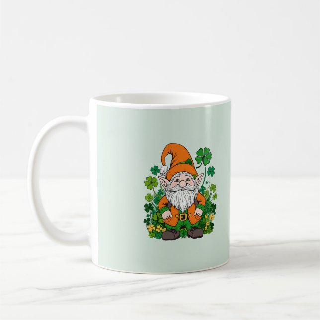 Irish Gnome Coffee Mug (Left)