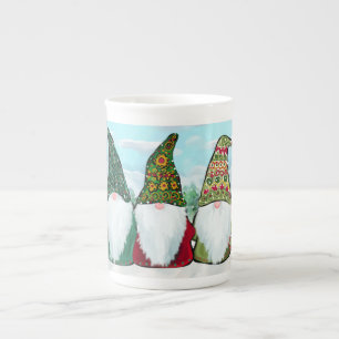 IRISH GNOMES   BONE CHINA MUG
