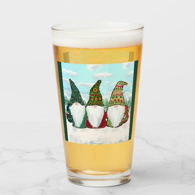 IRISH GNOMES GLASS (Front Filled)