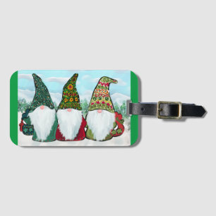IRISH GNOMES LUGGAGE TAG