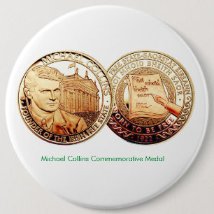 Irish Gold Coin for Badge