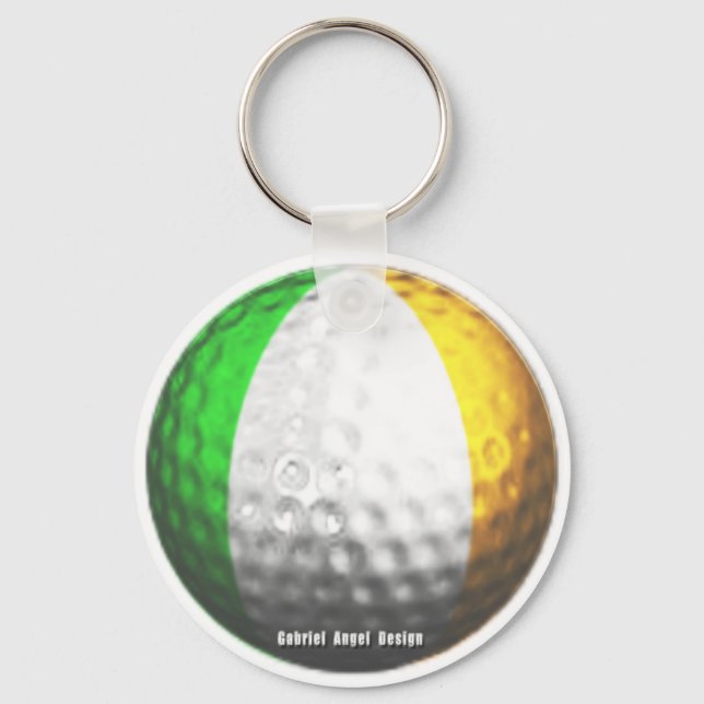 Irish Golf Key Ring (Front)