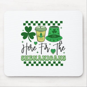 Irish Green St Patricks Day Shamrock Ireland St Pa Mouse Pad
