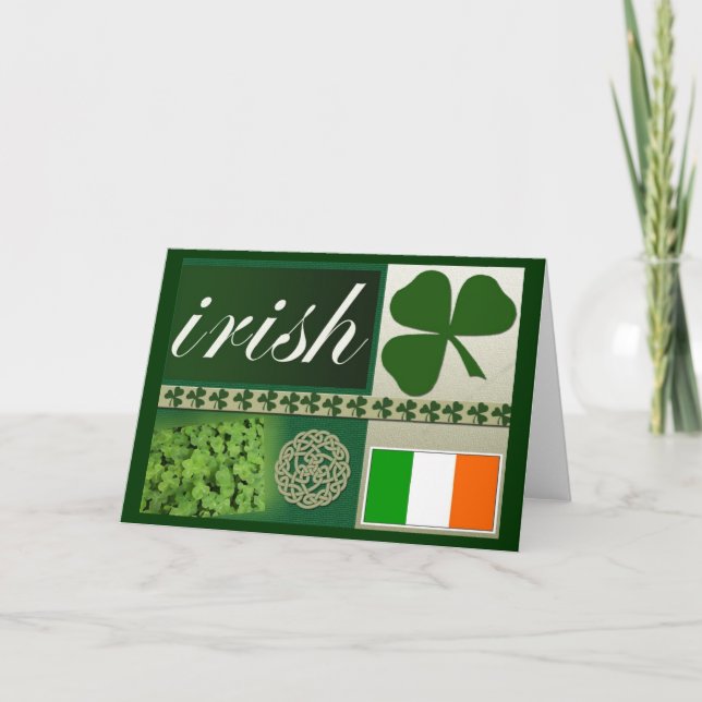 Irish Greeting Card (Front)