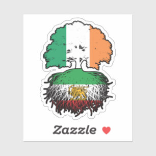 Irish Grown Iranian Roots Lion and Sun