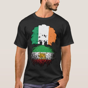 Irish Grown Iranian Roots Lion and Sun T-Shirt
