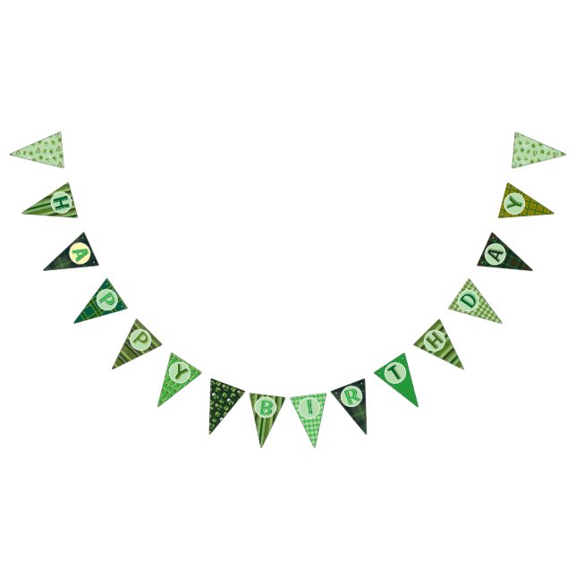 Irish Happy Birthday Banner (All)