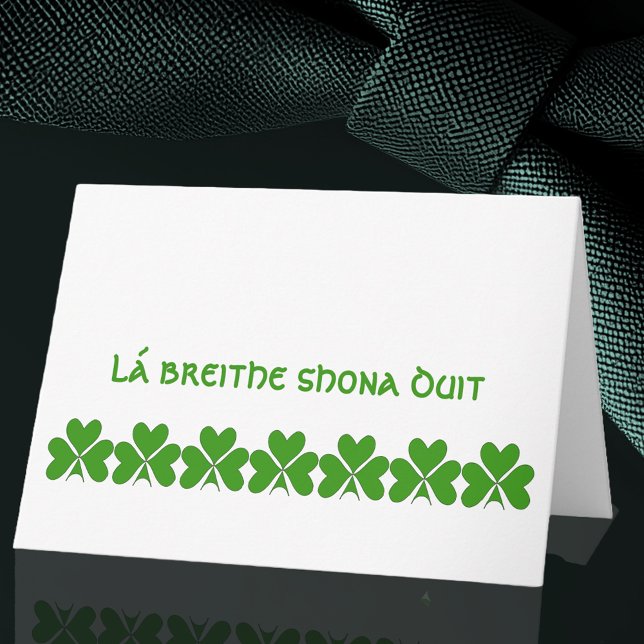 Irish Happy Birthday Card (Creator Uploaded)