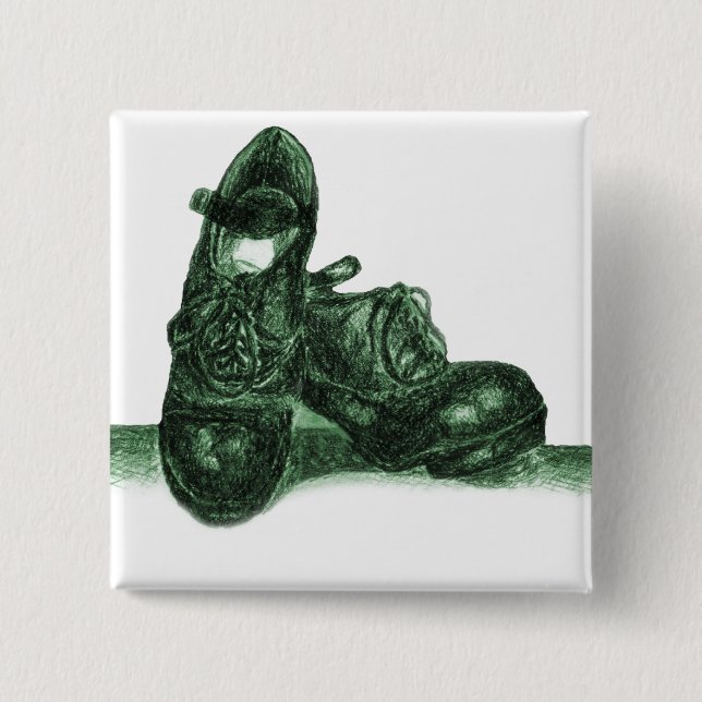 Irish Hard Shoes Button (Front)