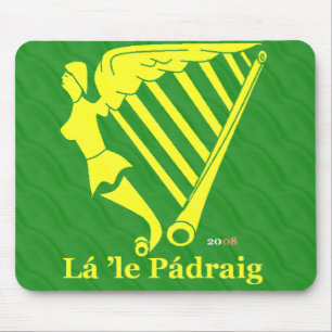 Irish Harp 2008 Mouse Pad